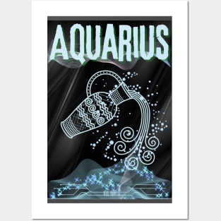 AQUARIUS Posters and Art